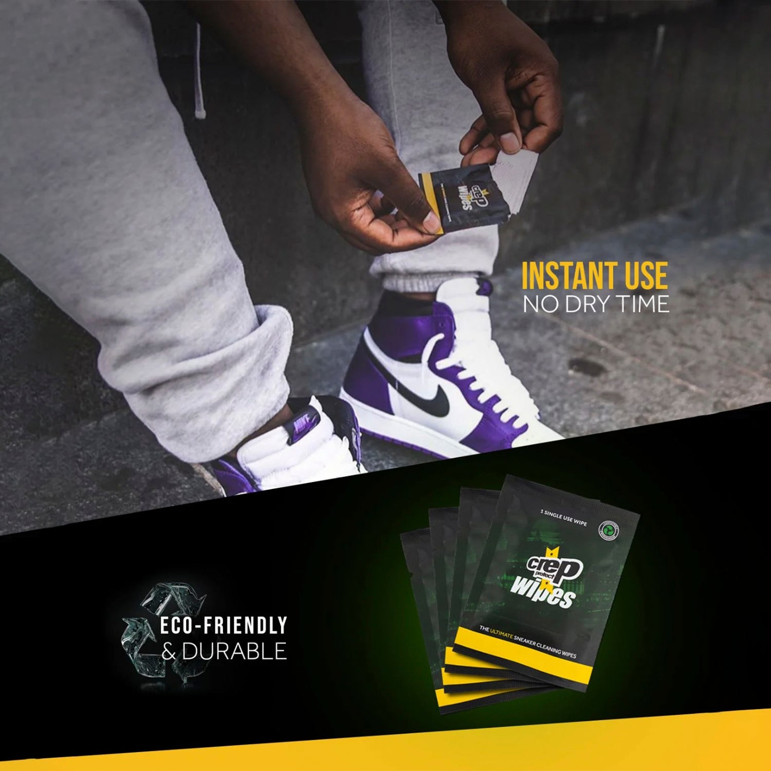 Toallitas Limpiadoras x12 Crep Protect foto profesional
