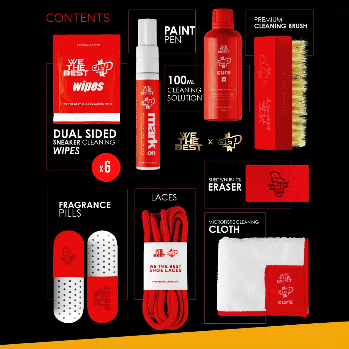 Box Pack X Dj Khaled Crep Protect vista superior
