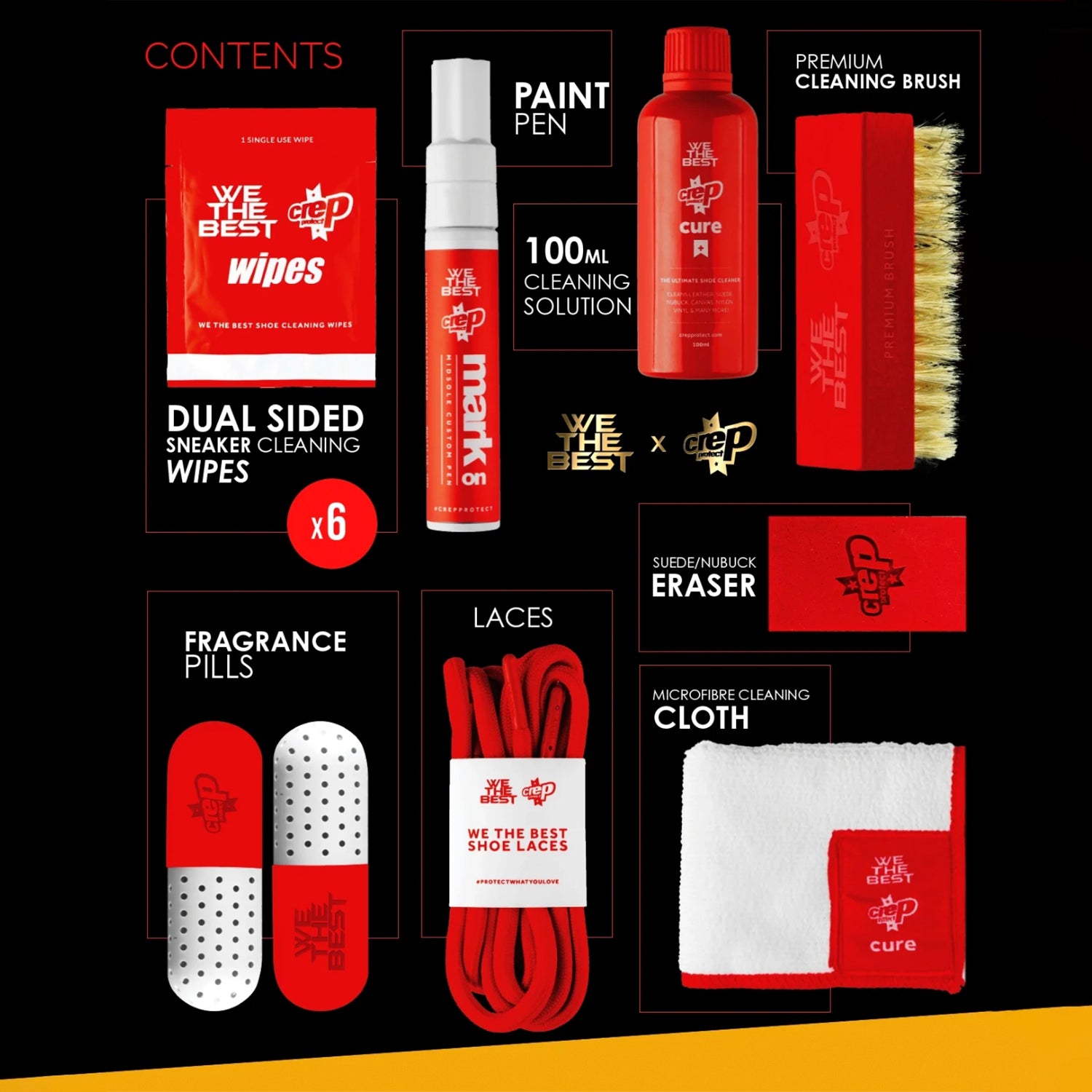 Box Pack X Dj Khaled Crep Protect vista superior