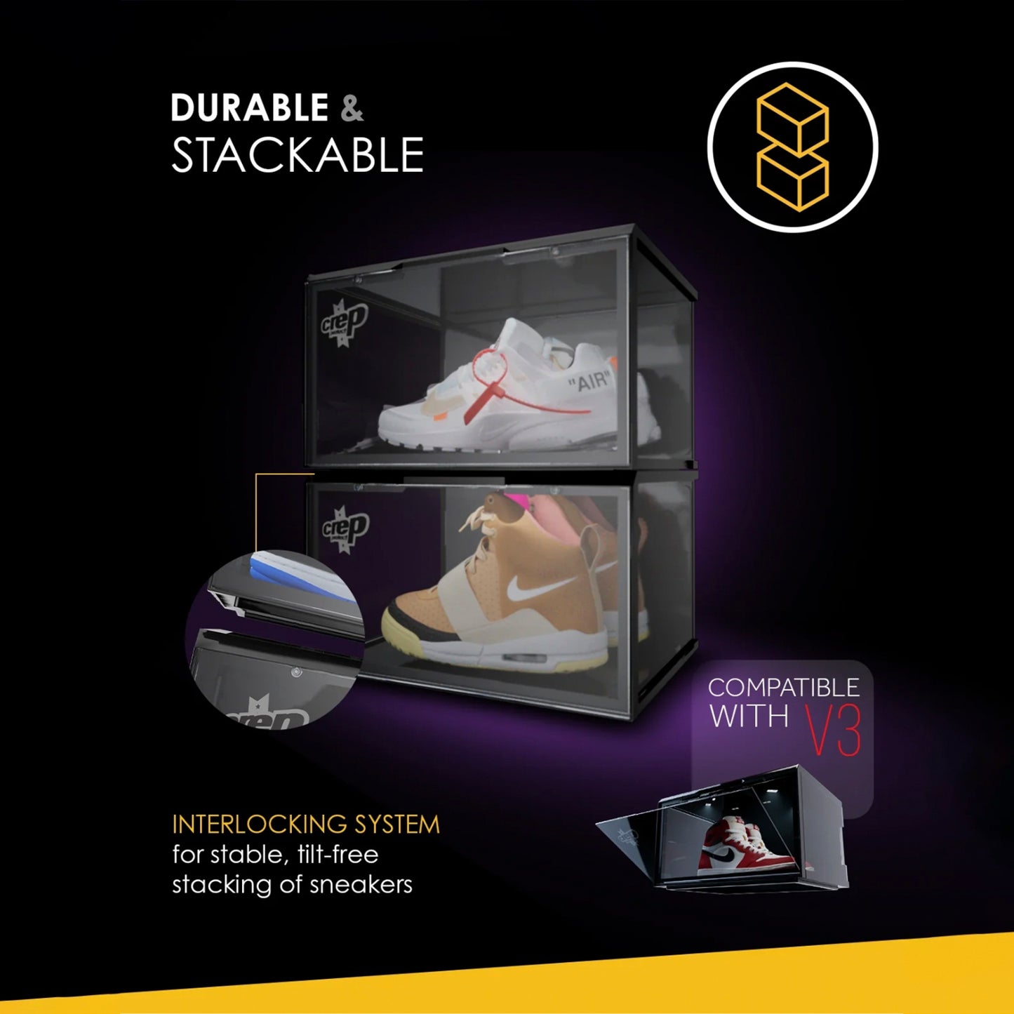 Caja Protectora 2.0 Crep Protect vista superior