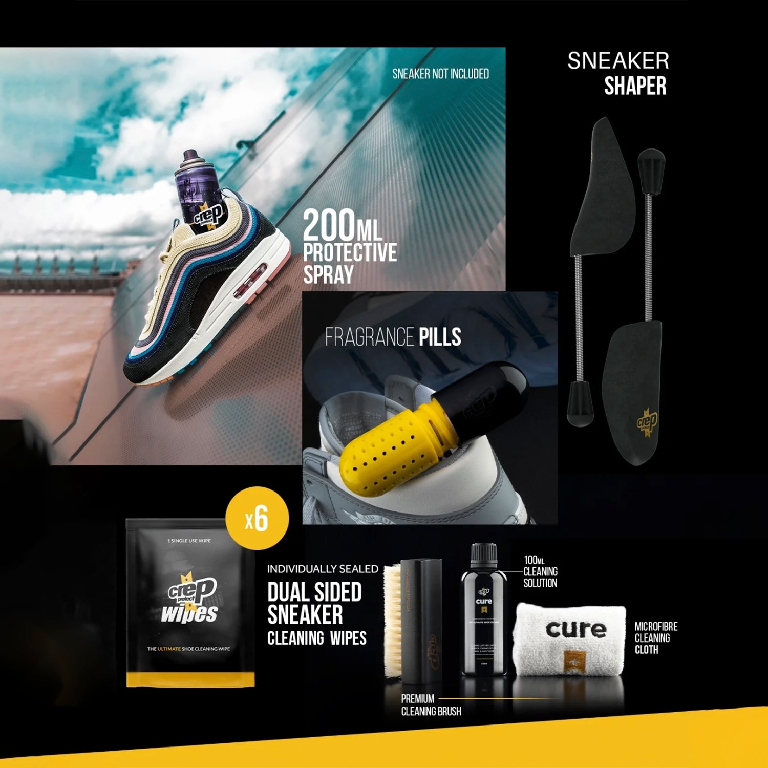 Kit Premium de Limpieza Crep Protect vista lateral
