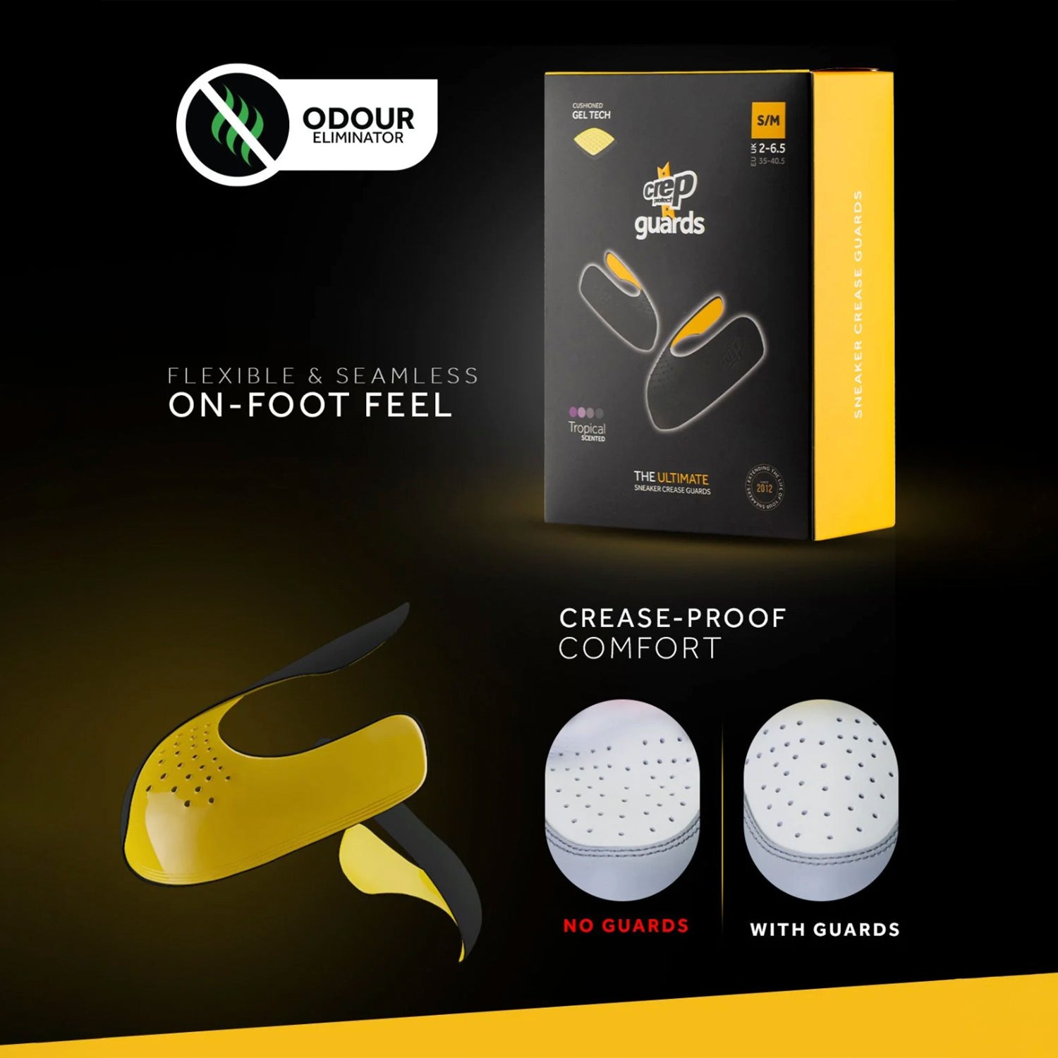 Protectores para zapatillas Crep Protect contenido del empaque