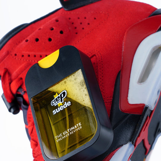 Restaurador de gamuza Suede45ml Crep Protect vista lateral