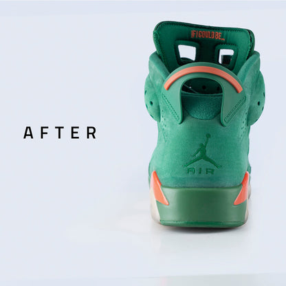Restaurador de gamuza Suede45ml Crep Protect guía de aplicación