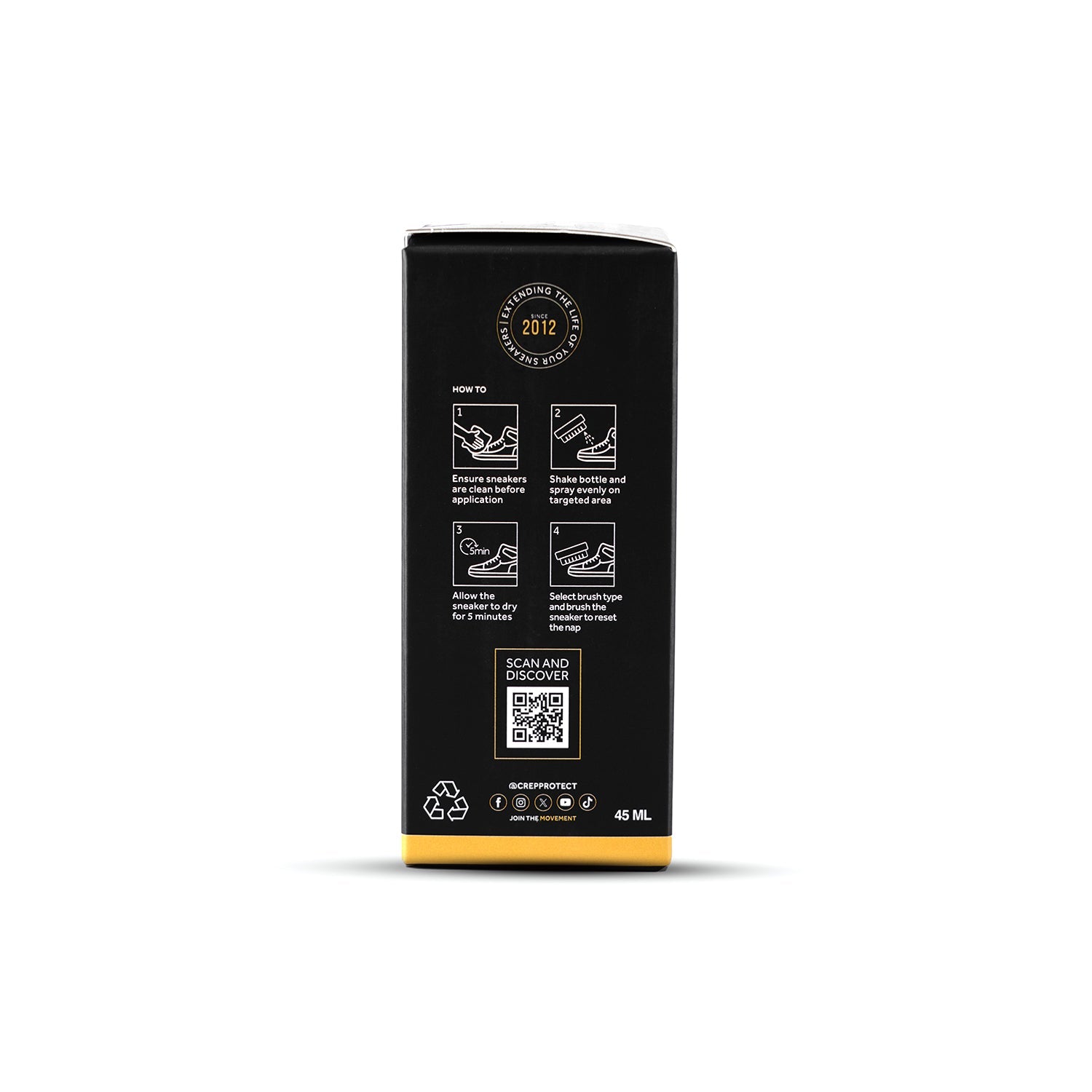 Restaurador de gamuza Suede45ml Crep Protect empaque original