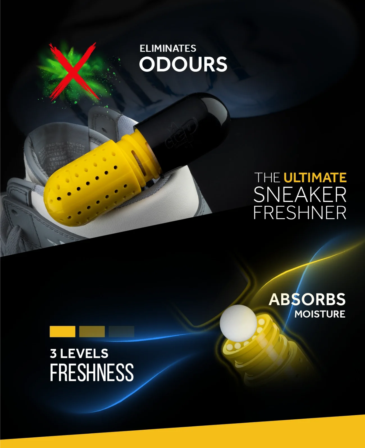 Pildoras Para El Olor Crep Protect detalles del producto